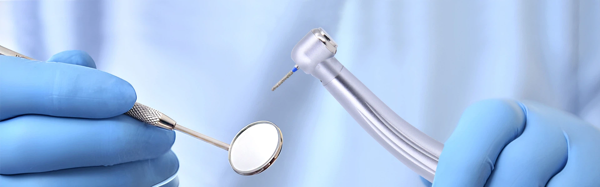 Jingnuo High-speed Handpiece: Compatible with precision instruments such as round burs and fissure burs, undertaking the primary cutting function.